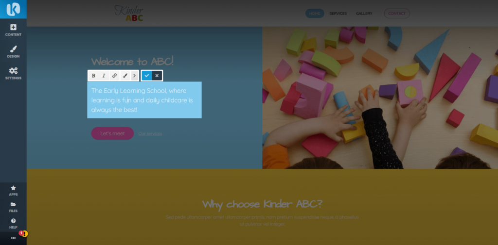 web builder